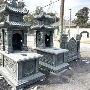 Mộ đá 2 mái - mẫu 8